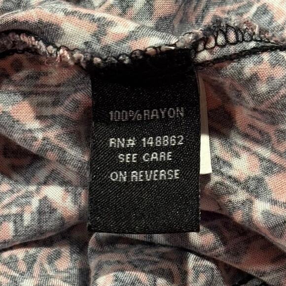 Torrid Dress Boho Romantic Grunge Academia Whimsigoth Goth Bold Blue Pink 2 2X - Picture 3 of 5